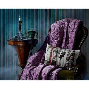 Disney's HAUNTED MANSION Decorative Pillow Disney Wallpaper Reversible Portraits
